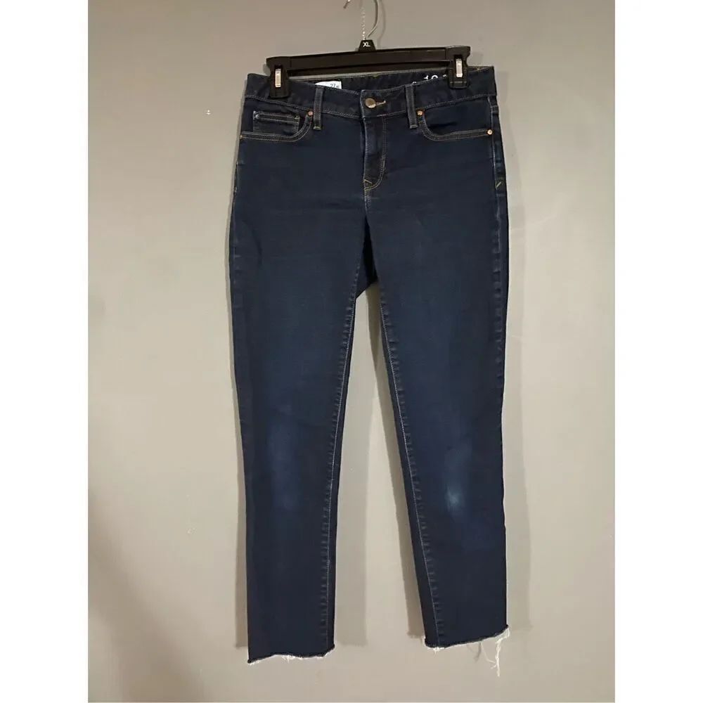 Gap 1969 Dark Wash High Rise Curvy Skinny Jeans Size 27 NWOT